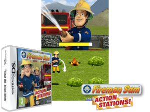 Fireman Sam - Action Stations (Europe) Cover